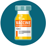 graphic of vaccine