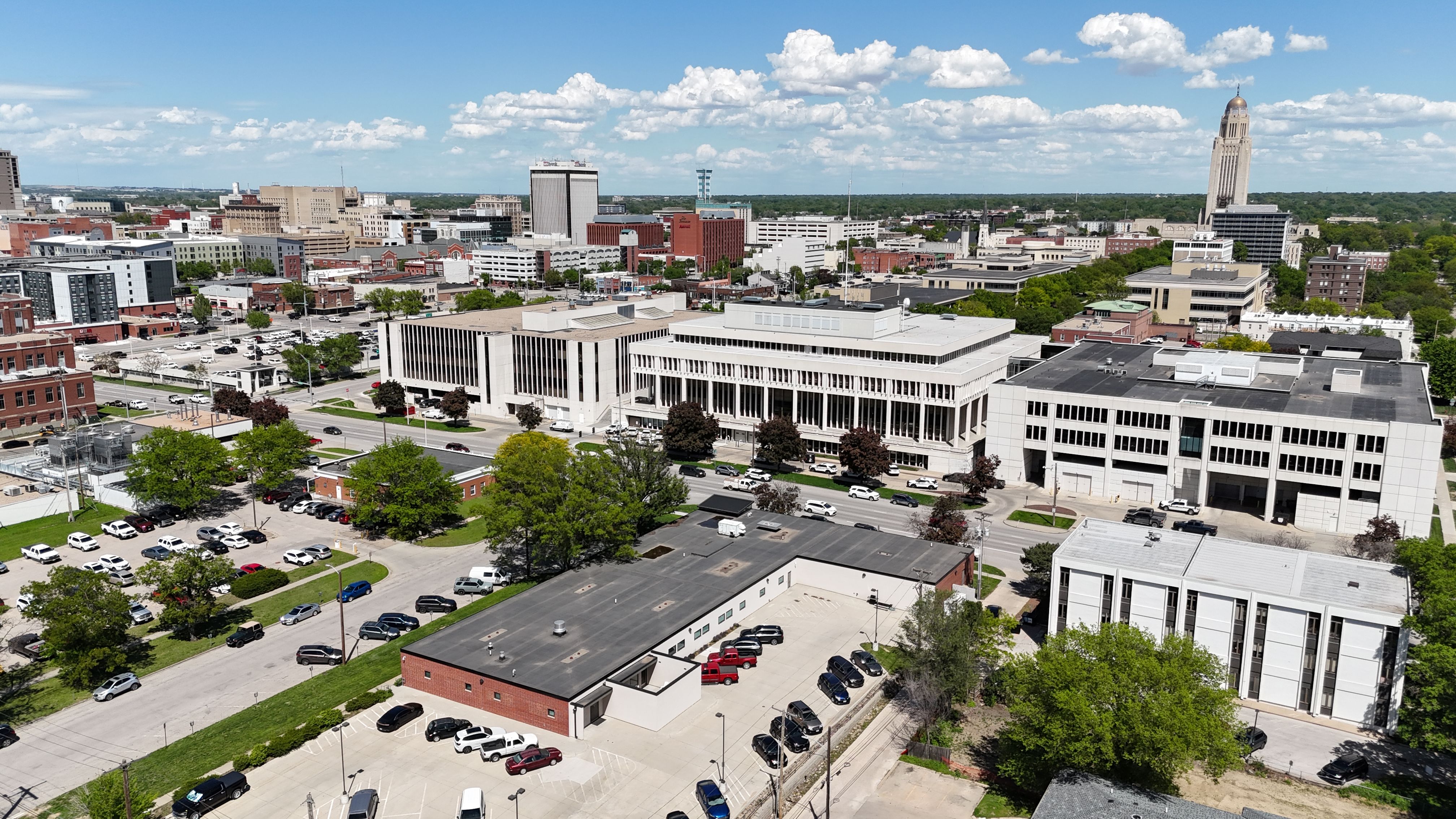 A team assessing a rec center